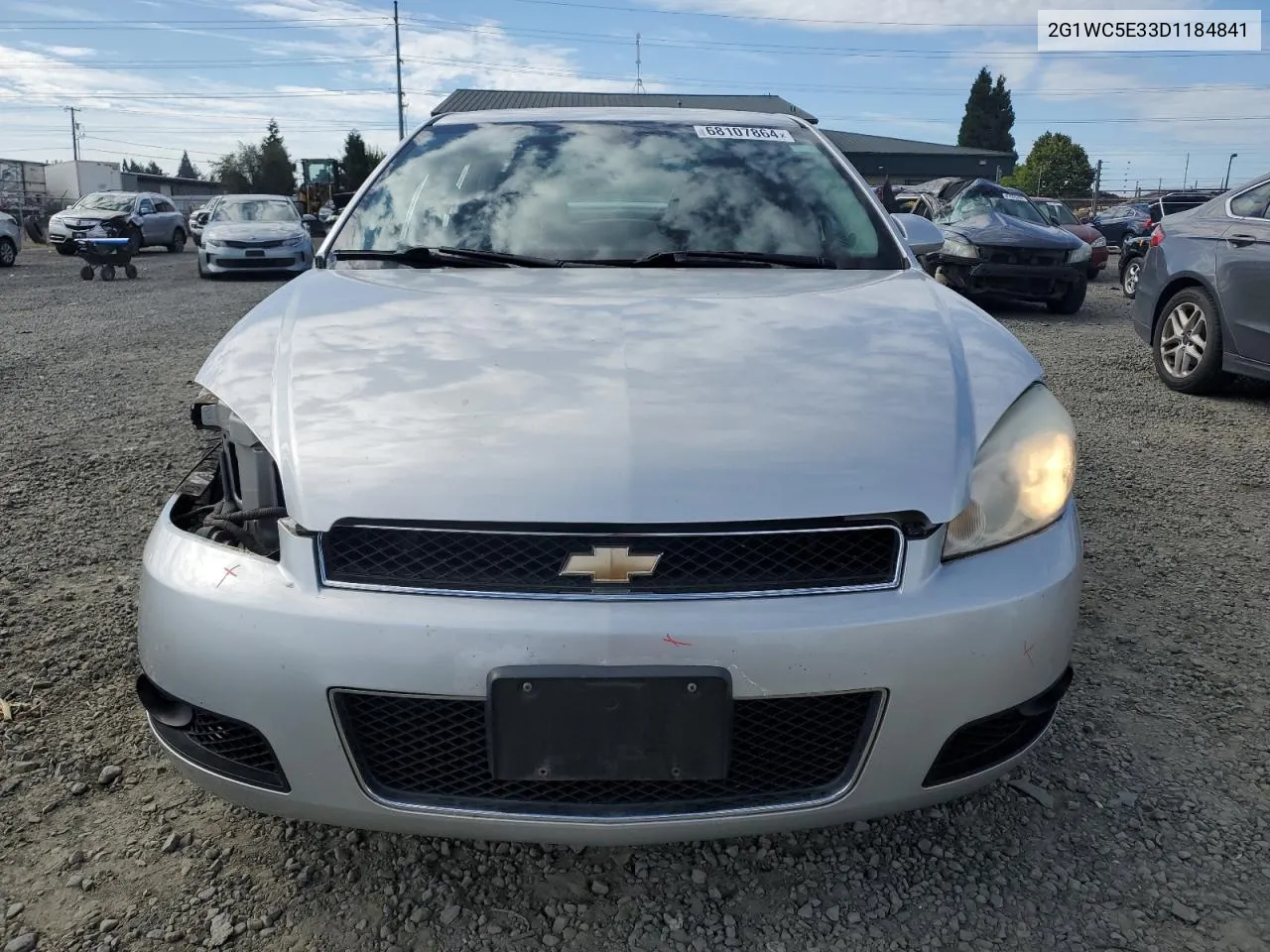 2013 Chevrolet Impala Ltz VIN: 2G1WC5E33D1184841 Lot: 70063174