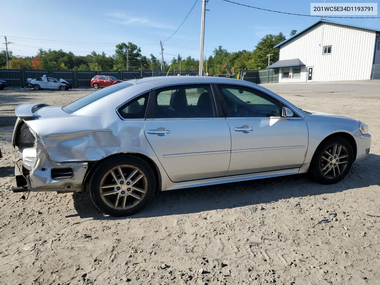 2013 Chevrolet Impala Ltz VIN: 2G1WC5E34D1193791 Lot: 70660254