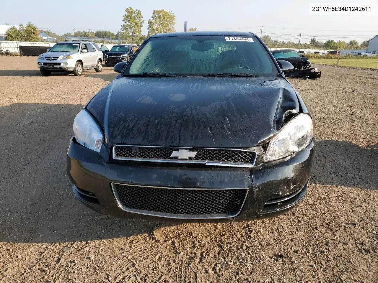 2013 Chevrolet Impala Ls VIN: 2G1WF5E34D1242611 Lot: 71358404