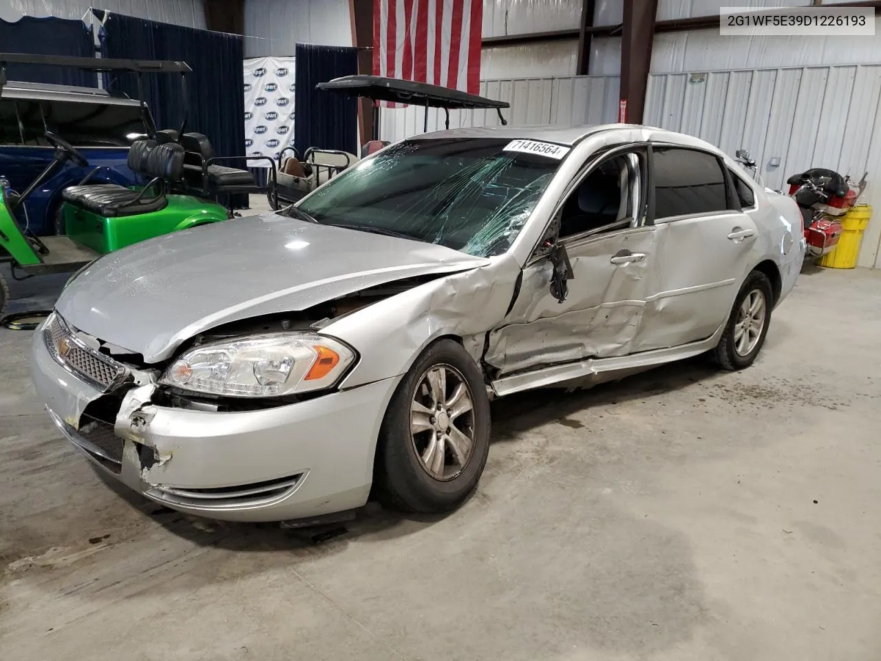 2013 Chevrolet Impala Ls VIN: 2G1WF5E39D1226193 Lot: 71416564