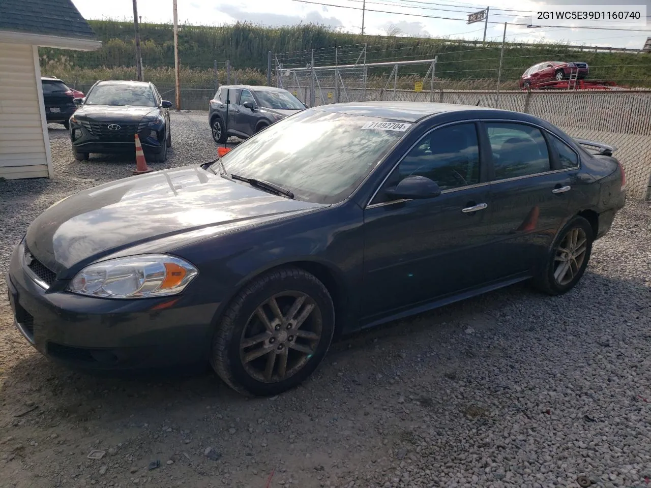 2013 Chevrolet Impala Ltz VIN: 2G1WC5E39D1160740 Lot: 71492704