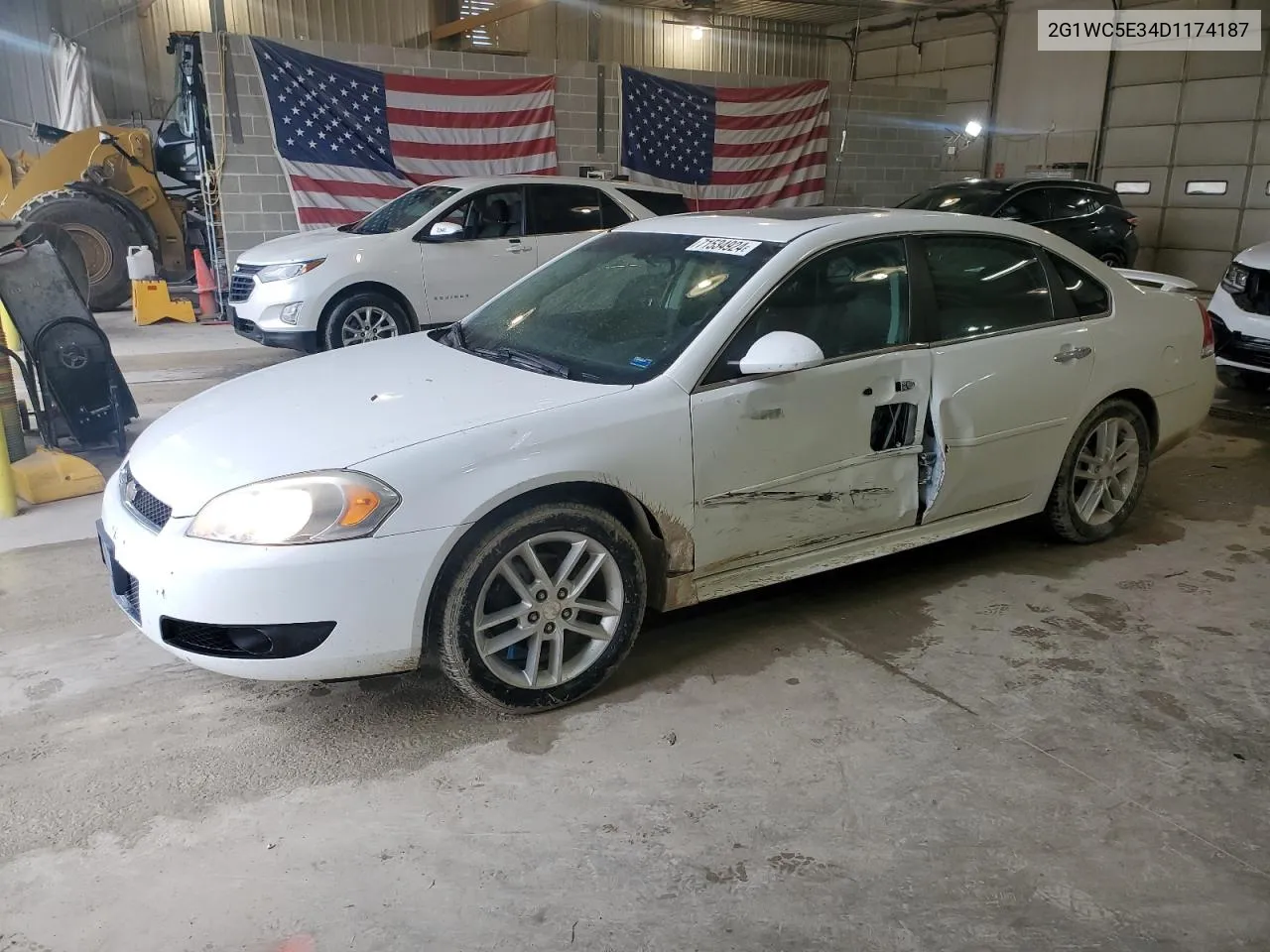 2013 Chevrolet Impala Ltz VIN: 2G1WC5E34D1174187 Lot: 71534924