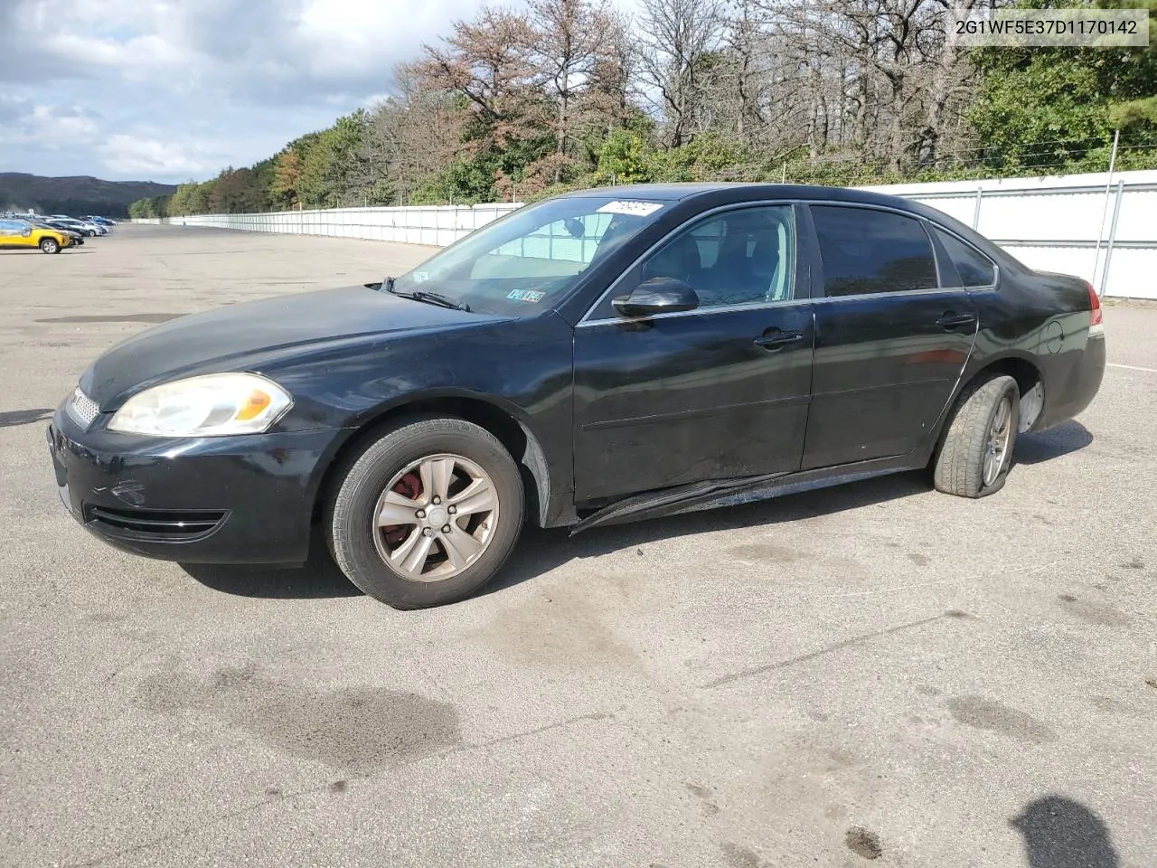 2013 Chevrolet Impala Ls VIN: 2G1WF5E37D1170142 Lot: 71684914