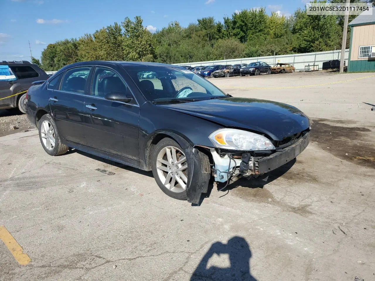 2013 Chevrolet Impala Ltz VIN: 2G1WC5E32D1117454 Lot: 71758334