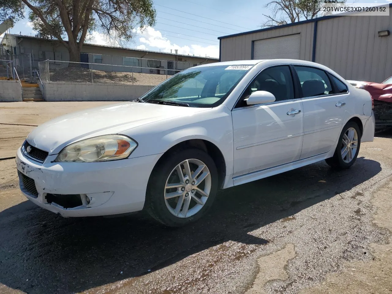 2013 Chevrolet Impala Ltz VIN: 2G1WC5E3XD1260152 Lot: 71852094