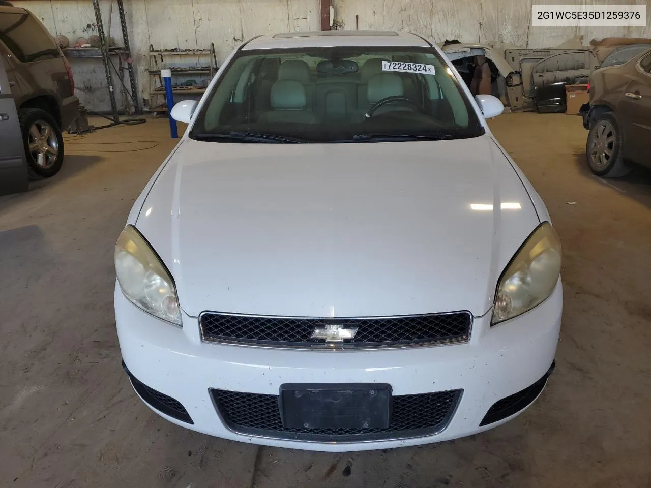 2013 Chevrolet Impala Ltz VIN: 2G1WC5E35D1259376 Lot: 72228324