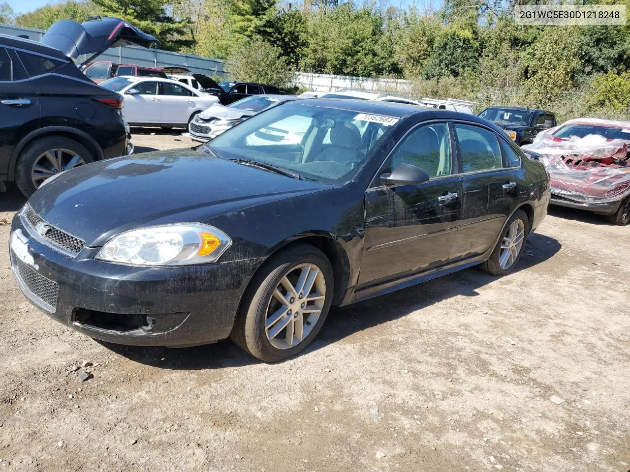 2013 Chevrolet Impala Ltz VIN: 2G1WC5E30D1218248 Lot: 72362684