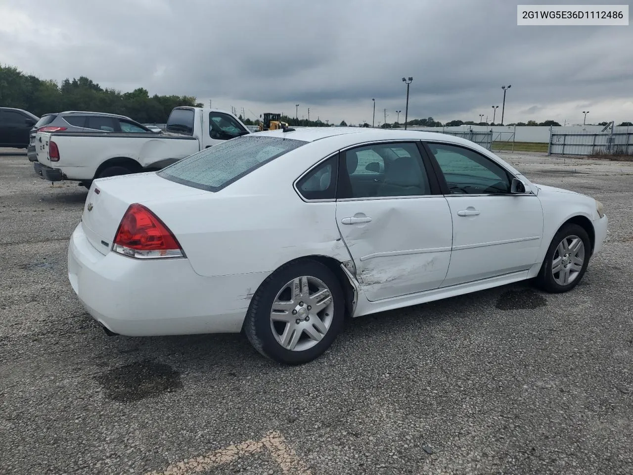 2013 Chevrolet Impala Lt VIN: 2G1WG5E36D1112486 Lot: 72422384