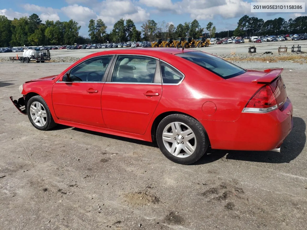 2013 Chevrolet Impala Lt VIN: 2G1WG5E31D1158386 Lot: 72454284