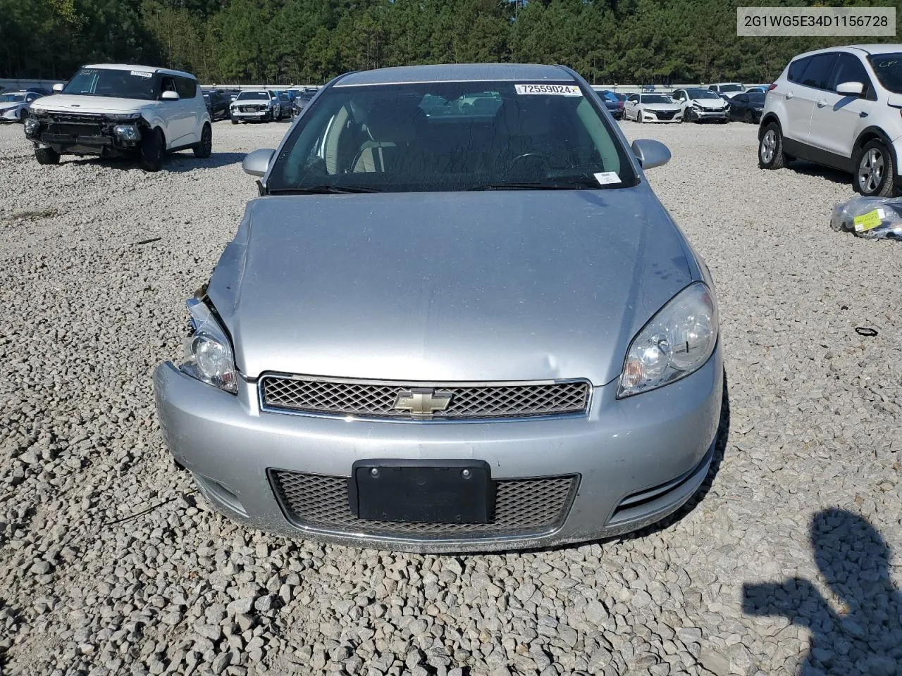 2013 Chevrolet Impala Lt VIN: 2G1WG5E34D1156728 Lot: 72559024