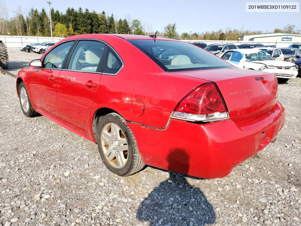 2013 Chevrolet Impala Lt VIN: 2G1WB5E3XD1109122 Lot: 72799234