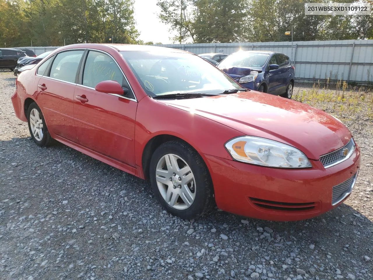 2G1WB5E3XD1109122 2013 Chevrolet Impala Lt