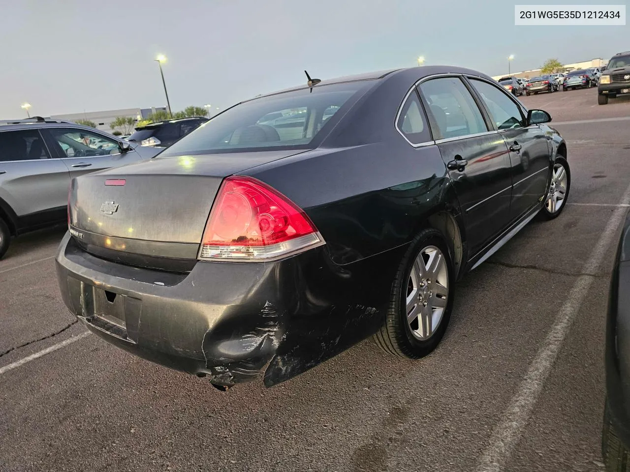 2013 Chevrolet Impala Lt VIN: 2G1WG5E35D1212434 Lot: 73258324