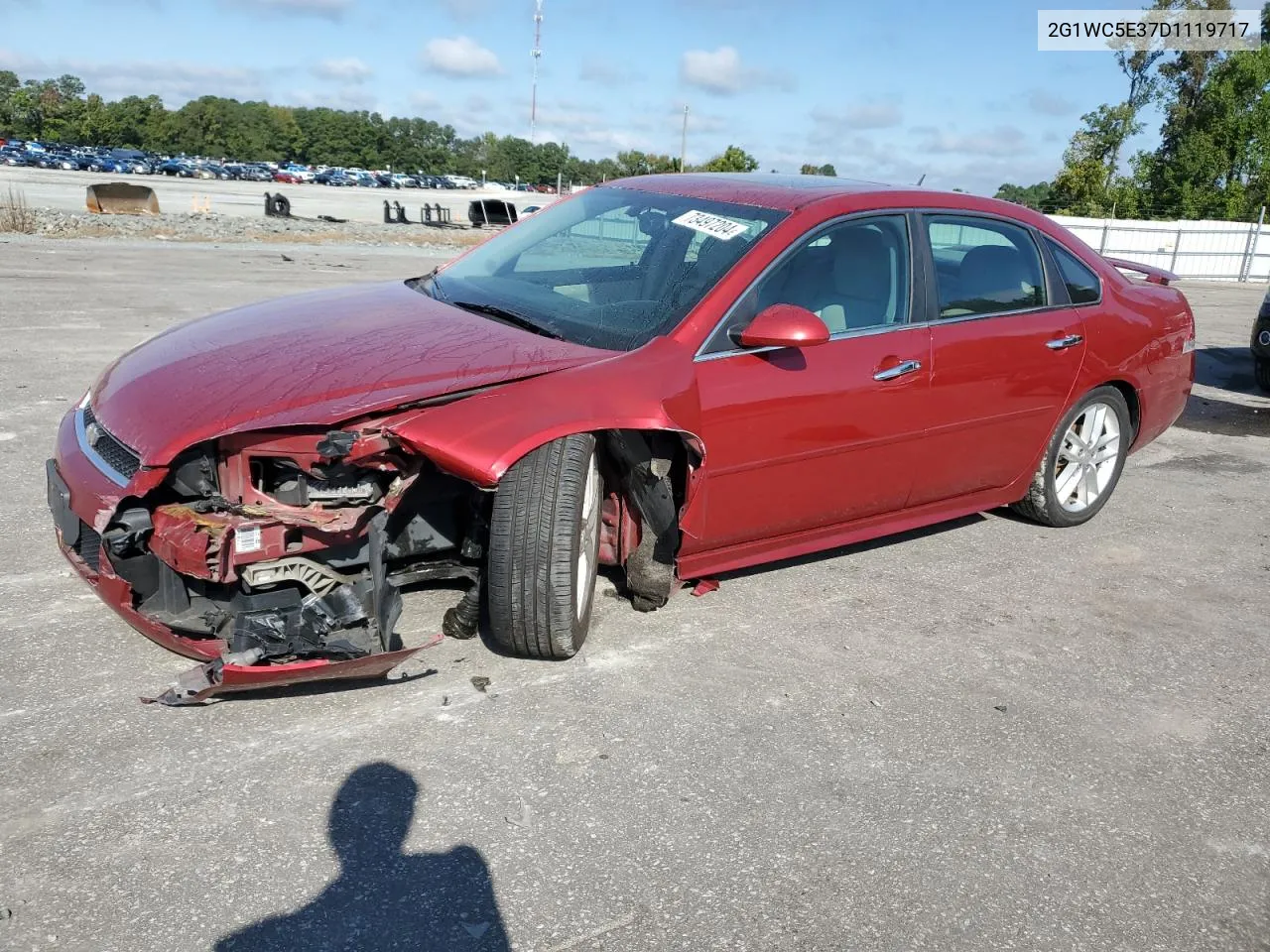 2013 Chevrolet Impala Ltz VIN: 2G1WC5E37D1119717 Lot: 73497204