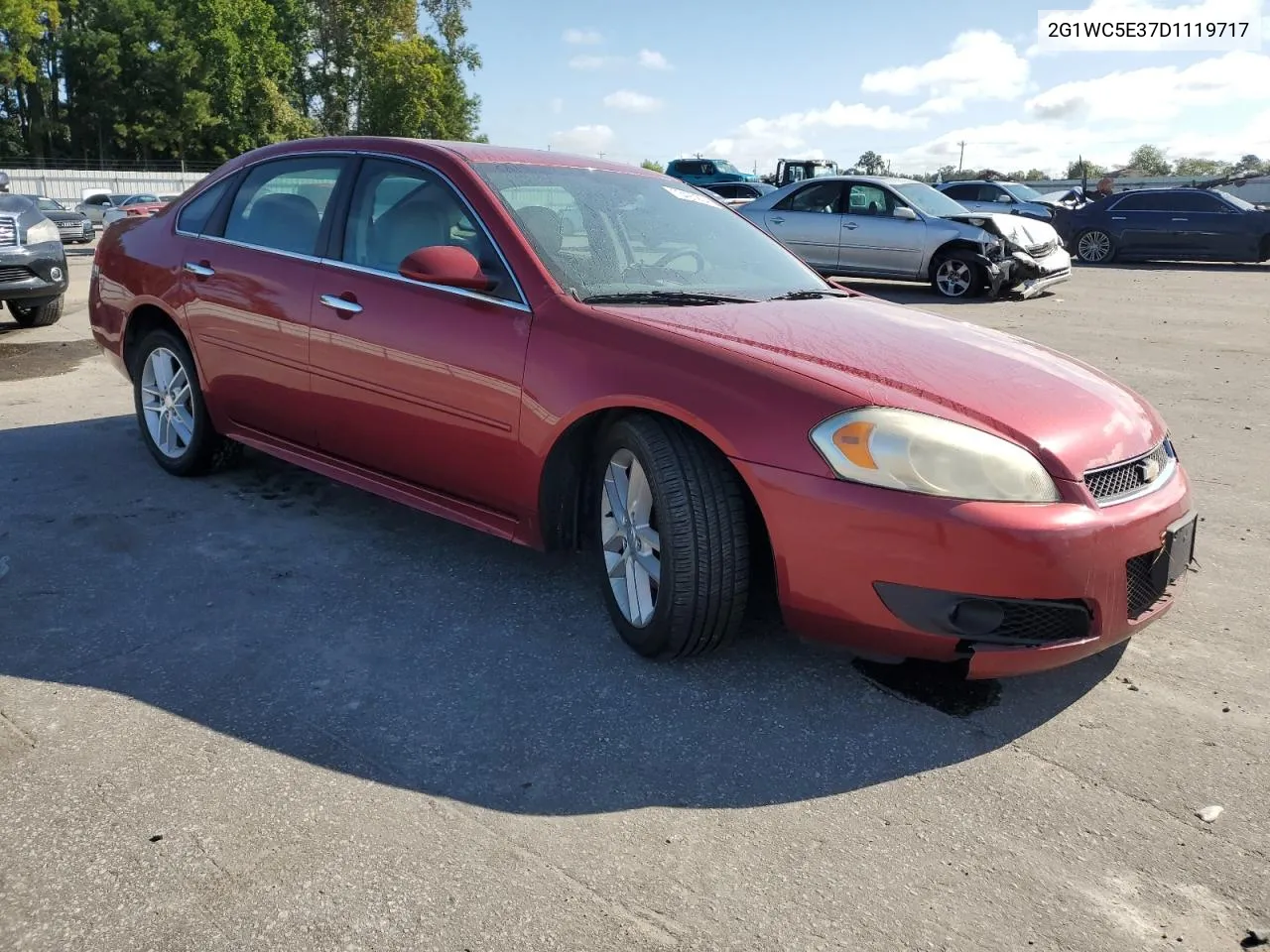 2013 Chevrolet Impala Ltz VIN: 2G1WC5E37D1119717 Lot: 73497204