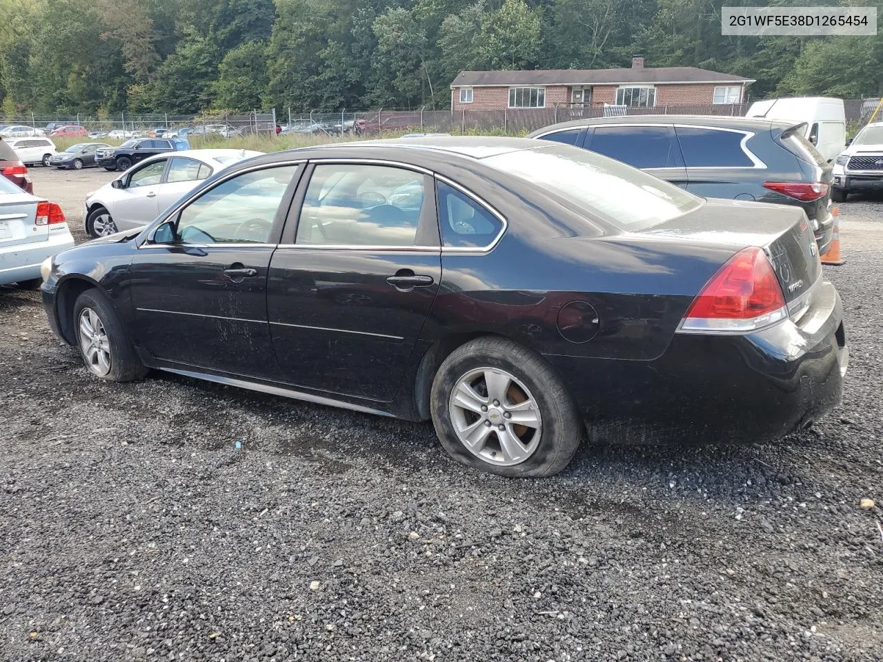 2013 Chevrolet Impala Ls VIN: 2G1WF5E38D1265454 Lot: 74483954