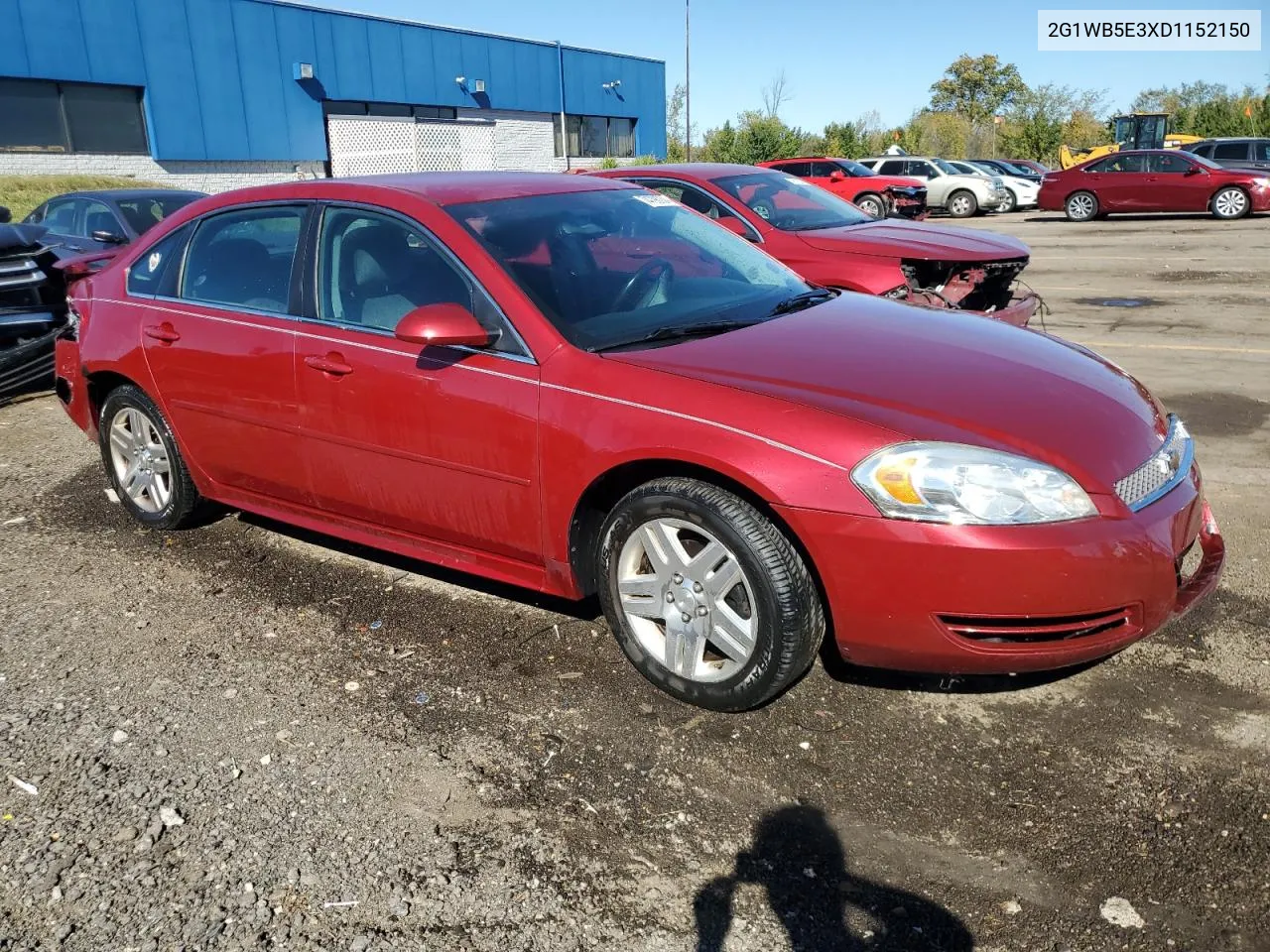 2013 Chevrolet Impala Lt VIN: 2G1WB5E3XD1152150 Lot: 74798734