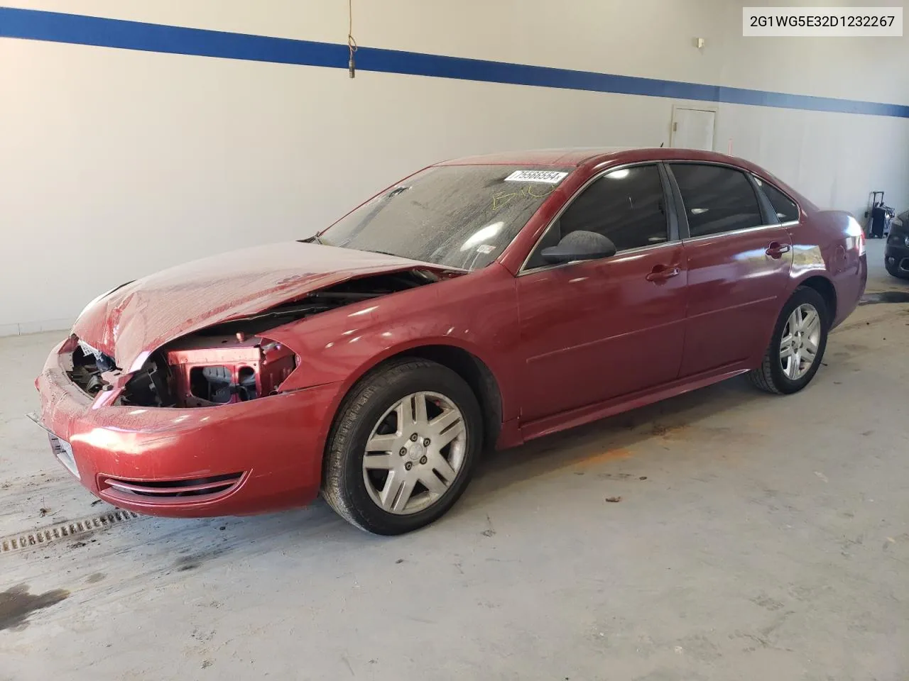 2013 Chevrolet Impala Lt VIN: 2G1WG5E32D1232267 Lot: 75566554