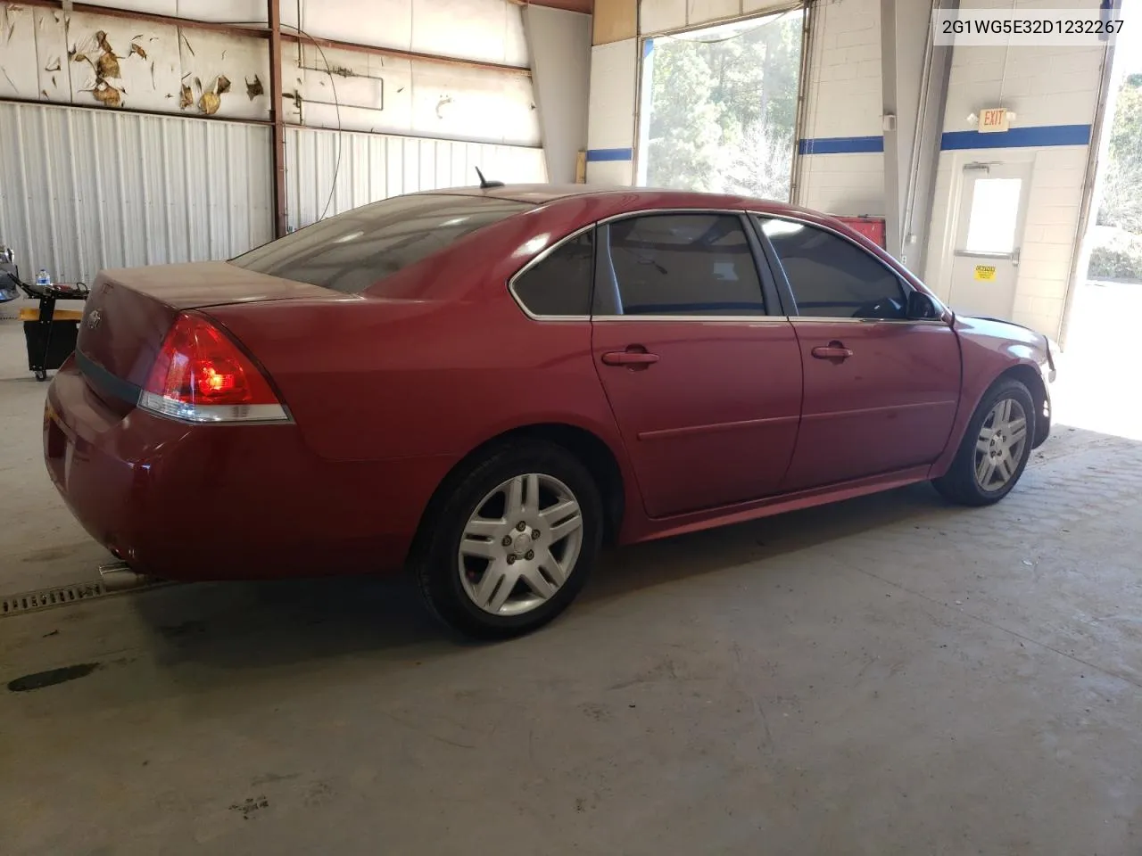 2013 Chevrolet Impala Lt VIN: 2G1WG5E32D1232267 Lot: 75566554