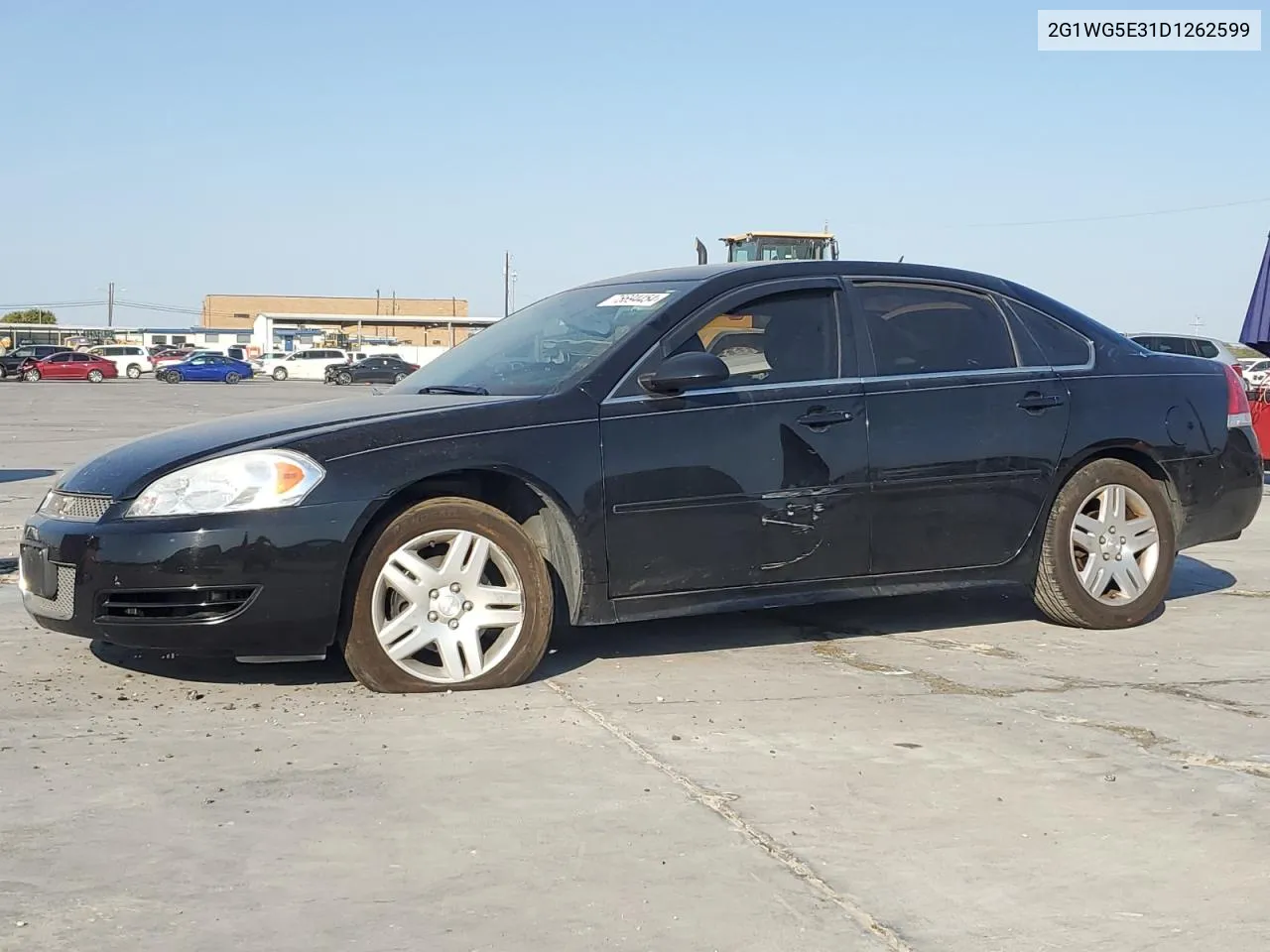 2013 Chevrolet Impala Lt VIN: 2G1WG5E31D1262599 Lot: 75694454