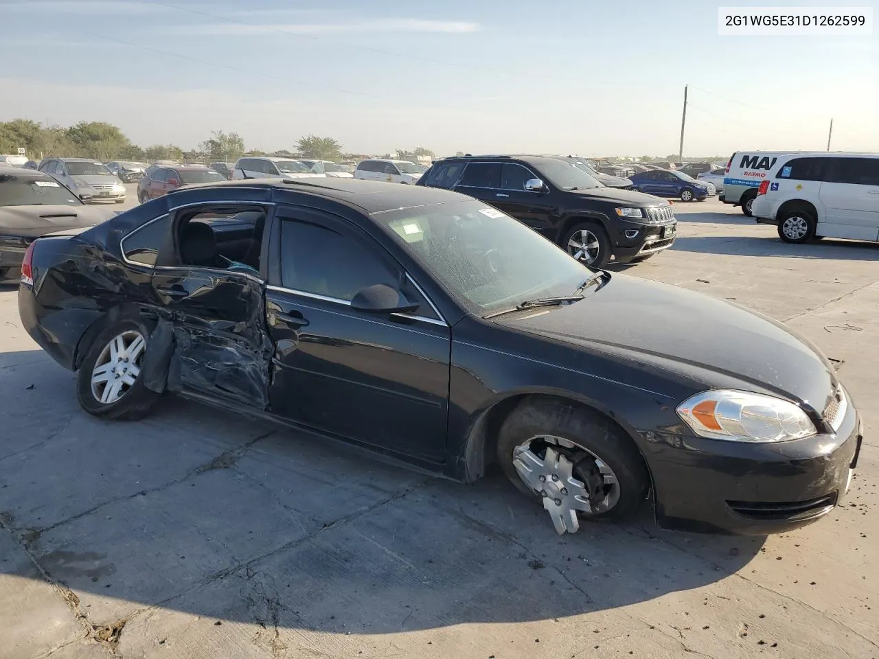 2013 Chevrolet Impala Lt VIN: 2G1WG5E31D1262599 Lot: 75694454