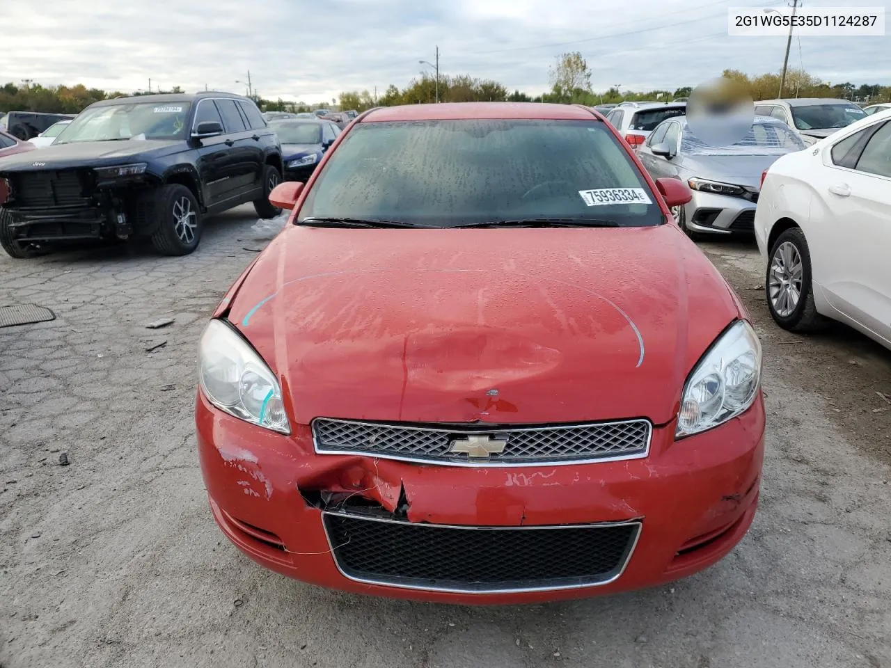 2G1WG5E35D1124287 2013 Chevrolet Impala Lt