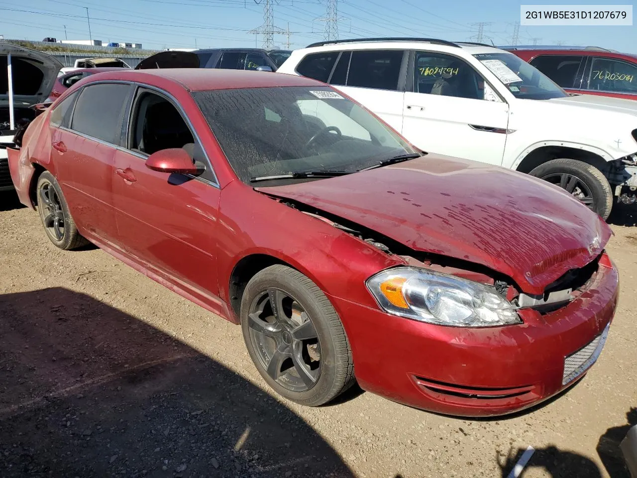 2013 Chevrolet Impala Lt VIN: 2G1WB5E31D1207679 Lot: 75982954