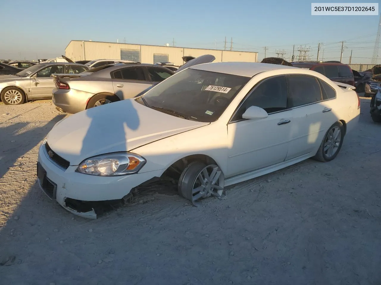 2013 Chevrolet Impala Ltz VIN: 2G1WC5E37D1202645 Lot: 76129514