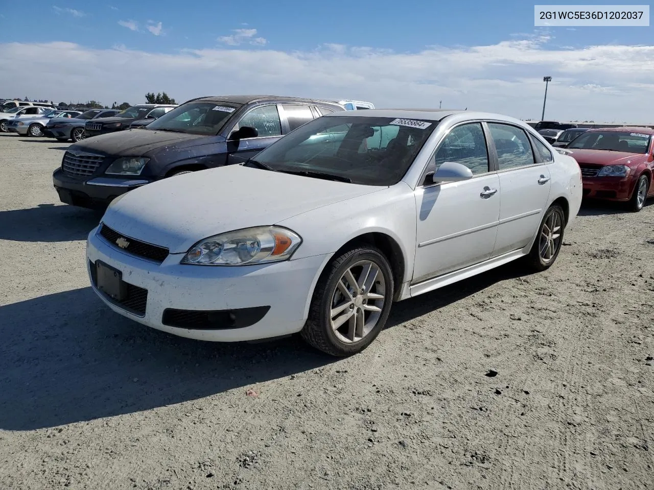 2013 Chevrolet Impala Ltz VIN: 2G1WC5E36D1202037 Lot: 76535864