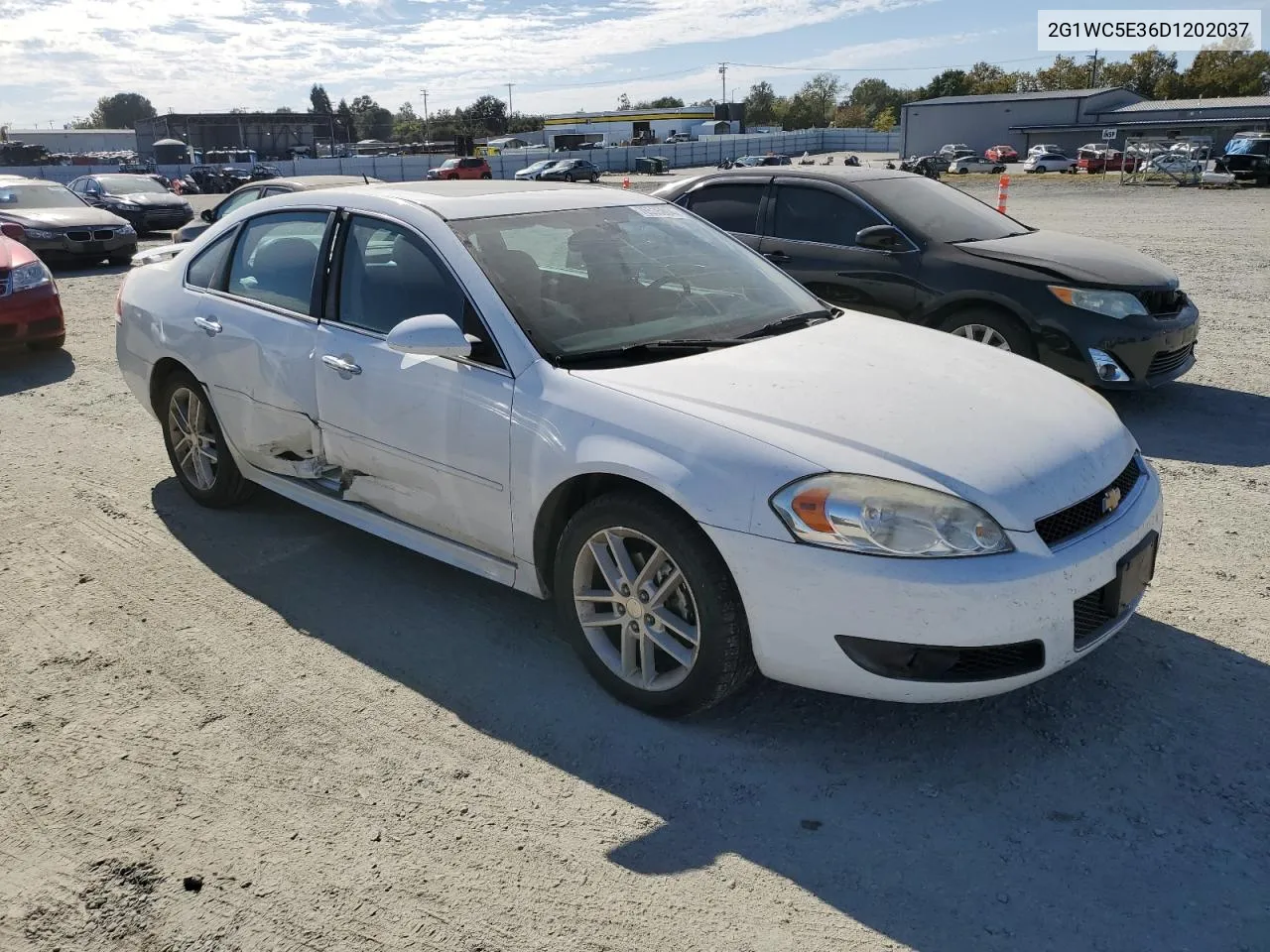 2013 Chevrolet Impala Ltz VIN: 2G1WC5E36D1202037 Lot: 76535864