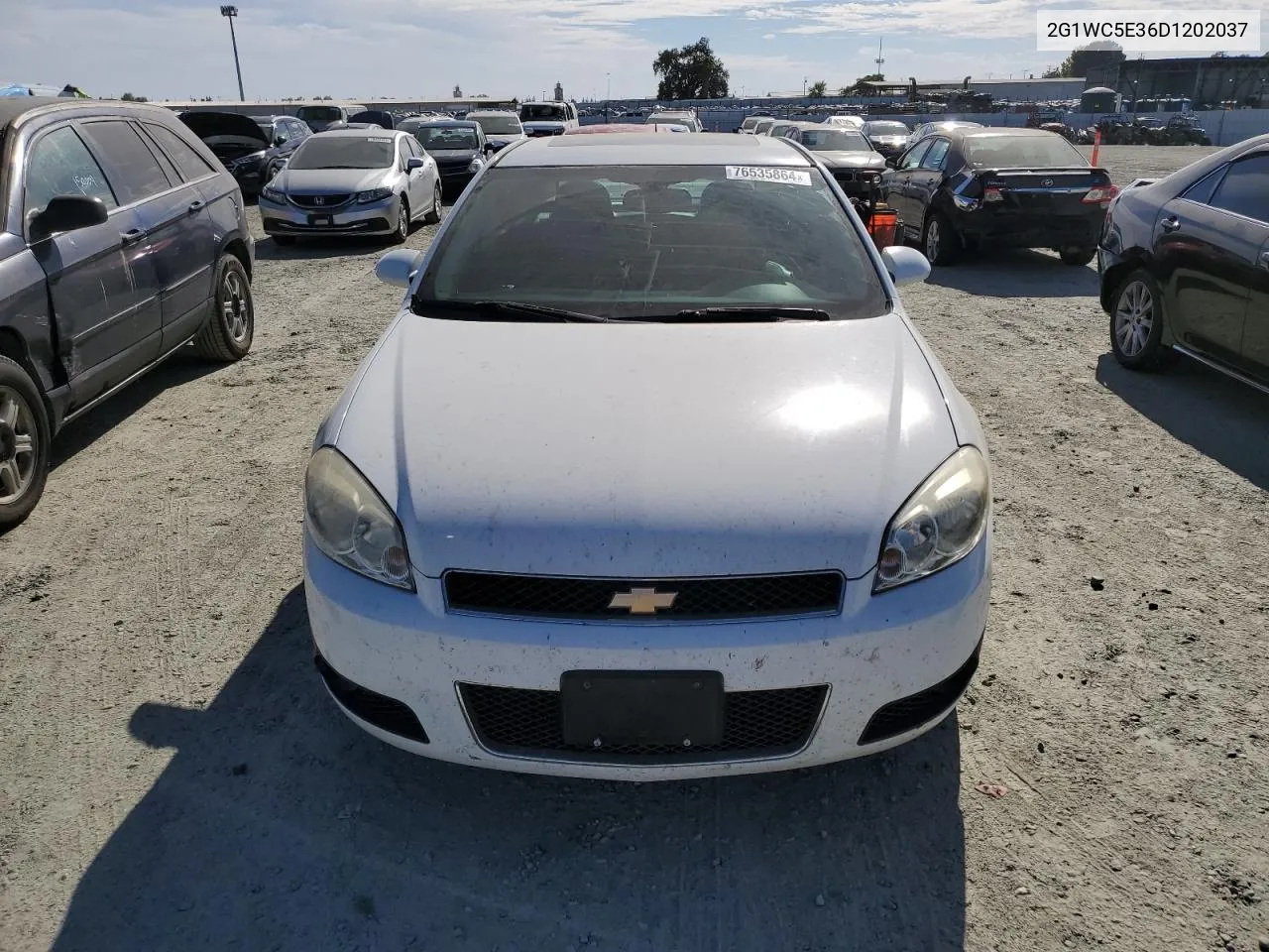 2013 Chevrolet Impala Ltz VIN: 2G1WC5E36D1202037 Lot: 76535864