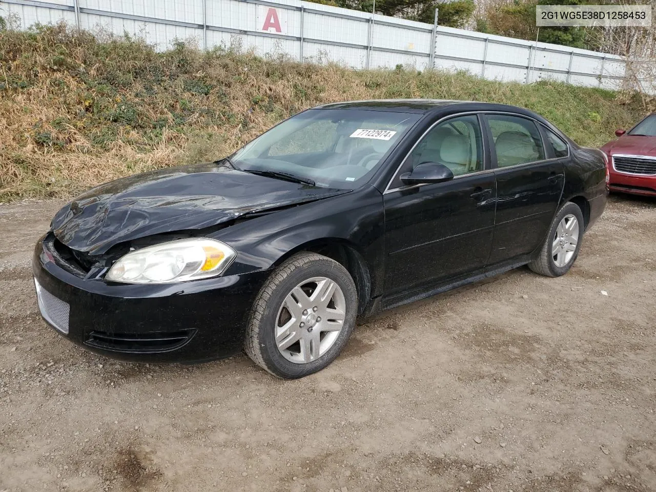 2013 Chevrolet Impala Lt VIN: 2G1WG5E38D1258453 Lot: 77122974