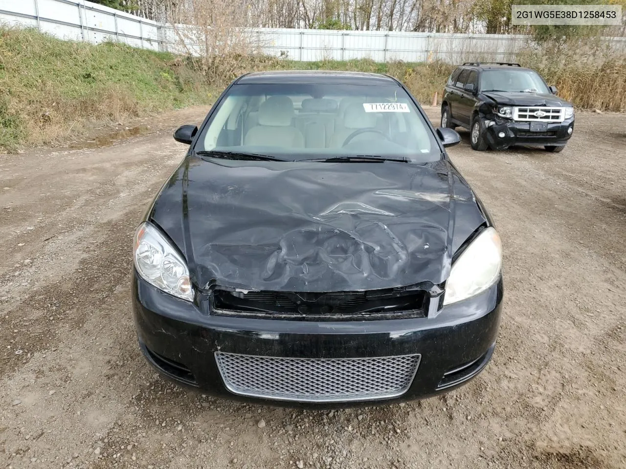 2013 Chevrolet Impala Lt VIN: 2G1WG5E38D1258453 Lot: 77122974