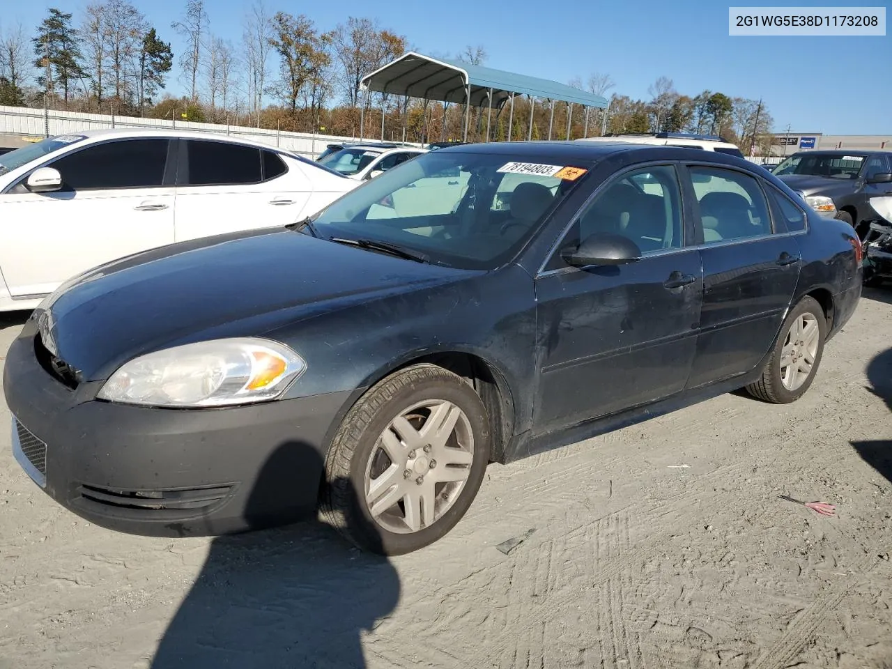 2013 Chevrolet Impala Lt VIN: 2G1WG5E38D1173208 Lot: 78194803