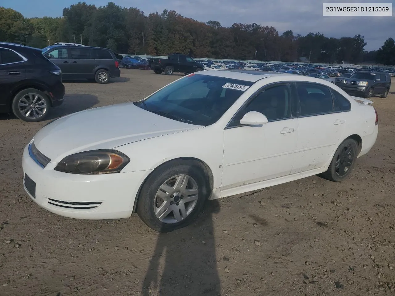 2013 Chevrolet Impala Lt VIN: 2G1WG5E31D1215069 Lot: 78400194