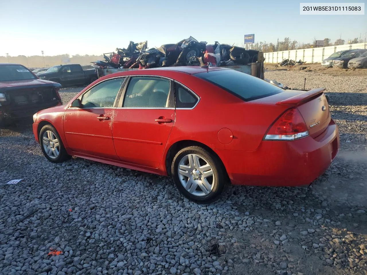 2013 Chevrolet Impala Lt VIN: 2G1WB5E31D1115083 Lot: 78836774