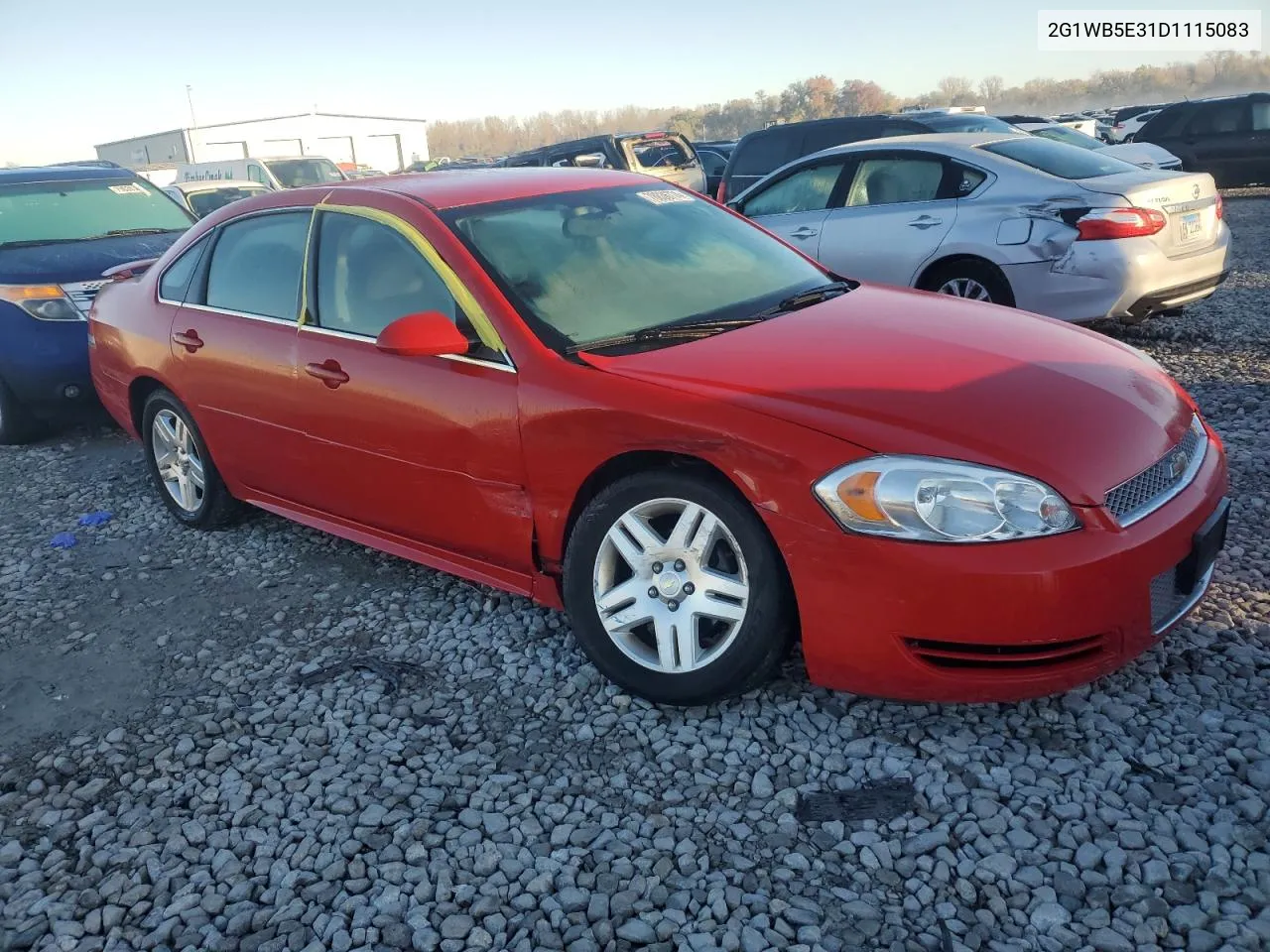 2013 Chevrolet Impala Lt VIN: 2G1WB5E31D1115083 Lot: 78836774