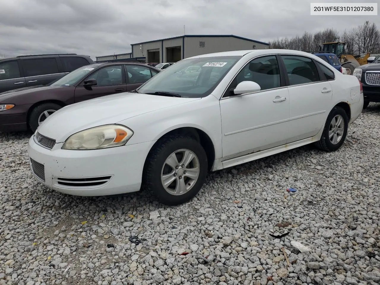 2013 Chevrolet Impala Ls VIN: 2G1WF5E31D1207380 Lot: 79152214