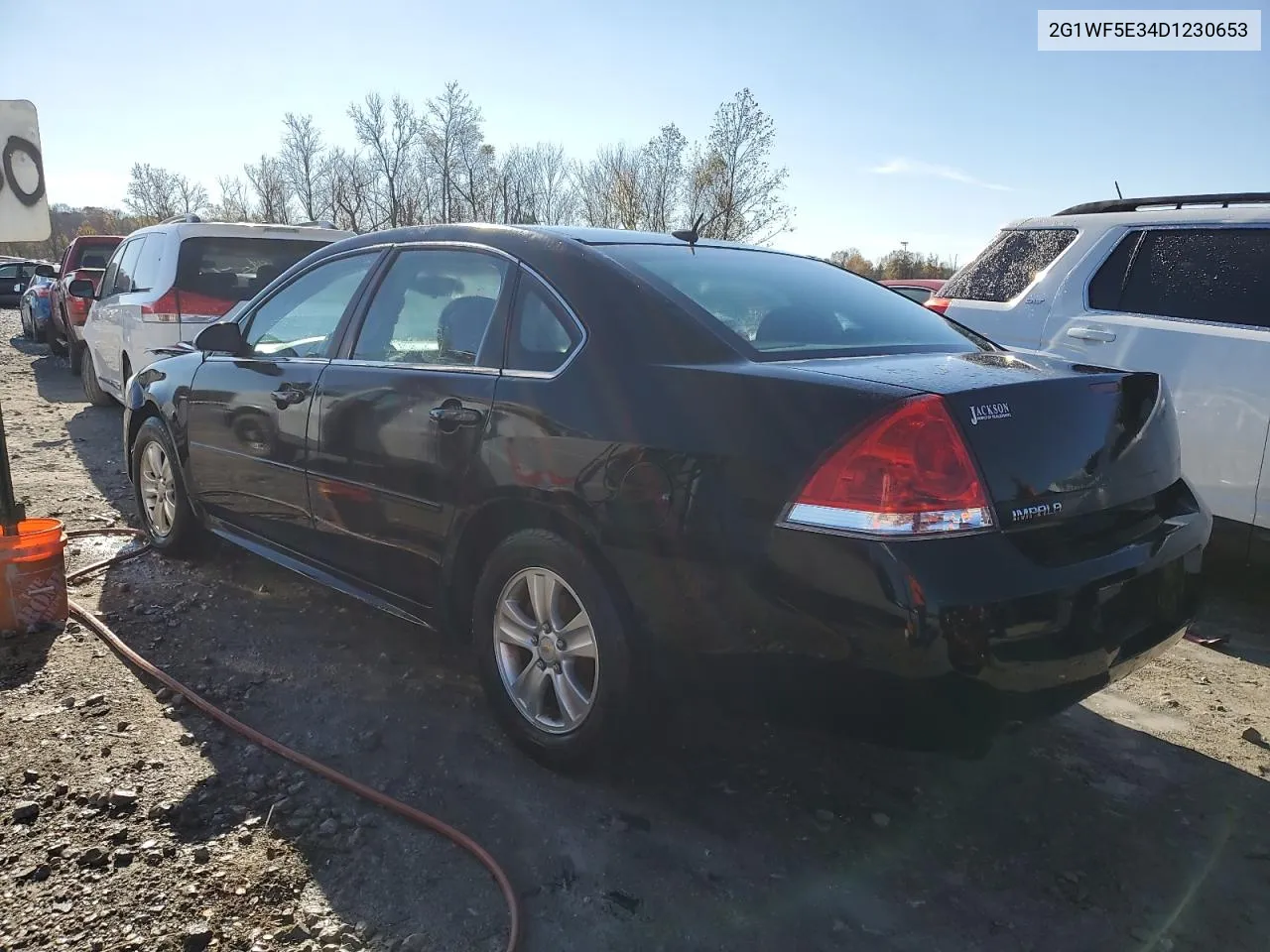 2013 Chevrolet Impala Ls VIN: 2G1WF5E34D1230653 Lot: 80231414