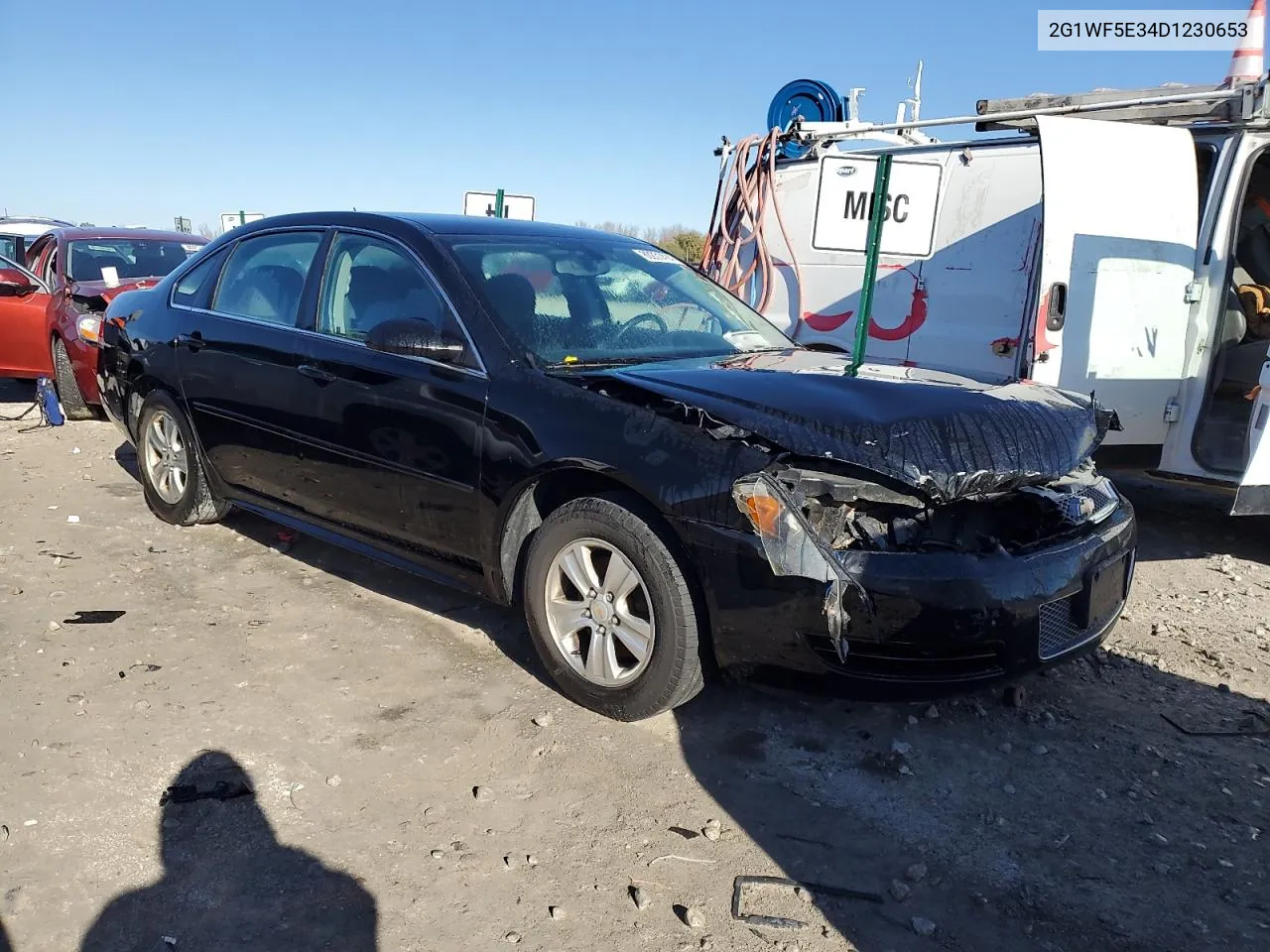 2013 Chevrolet Impala Ls VIN: 2G1WF5E34D1230653 Lot: 80231414