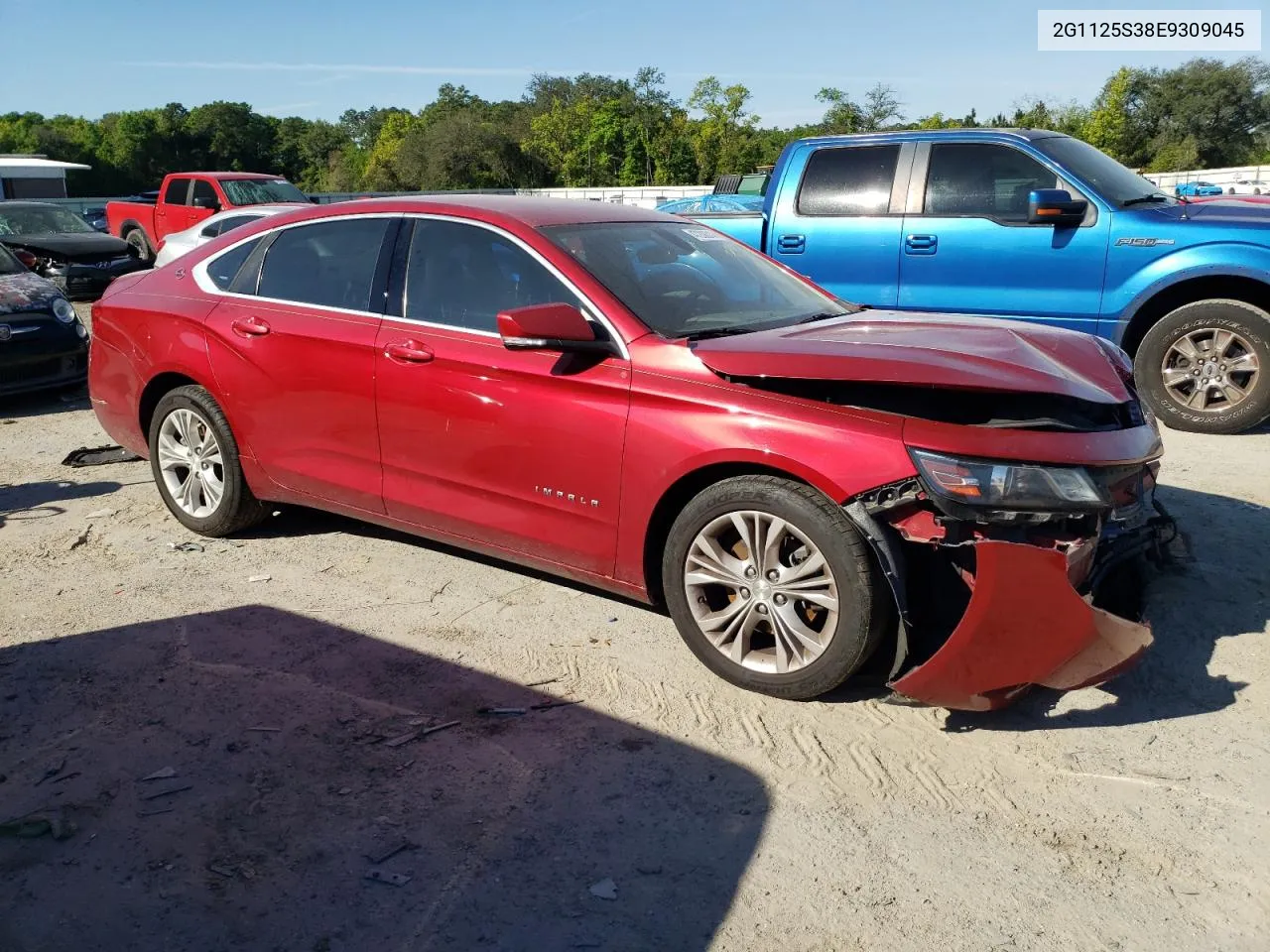 2G1125S38E9309045 2014 Chevrolet Impala Lt