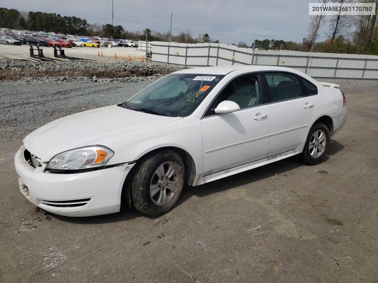 2014 Chevrolet Impala Limited Ls VIN: 2G1WA5E36E1170780 Lot: 47322124