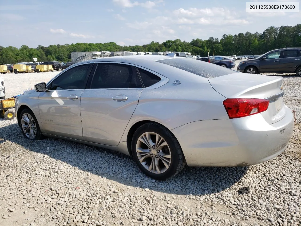 2014 Chevrolet Impala Lt VIN: 2G1125S38E9173600 Lot: 52570444