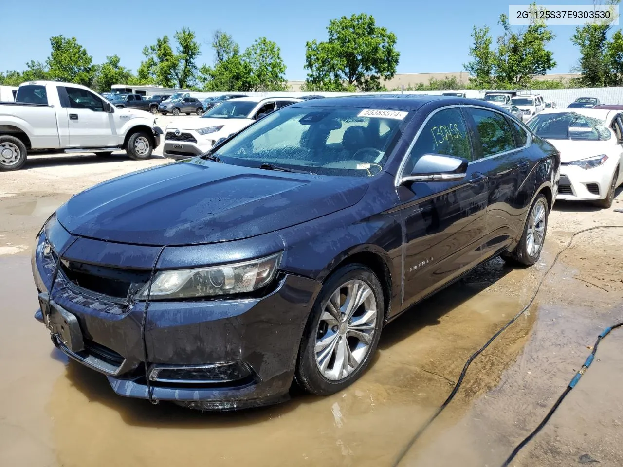 2014 Chevrolet Impala Lt VIN: 2G1125S37E9303530 Lot: 55385574