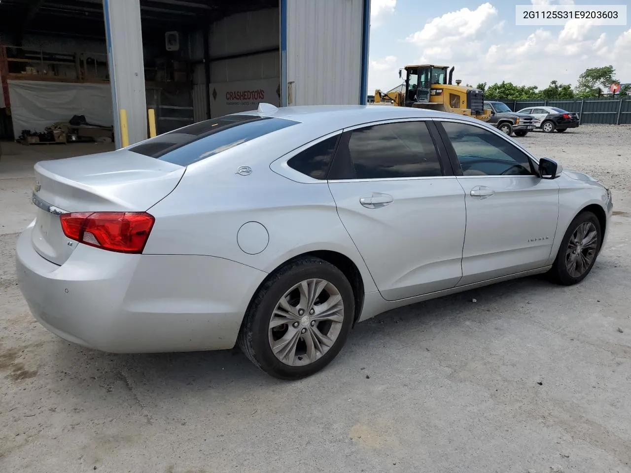 2014 Chevrolet Impala Lt VIN: 2G1125S31E9203603 Lot: 55538194