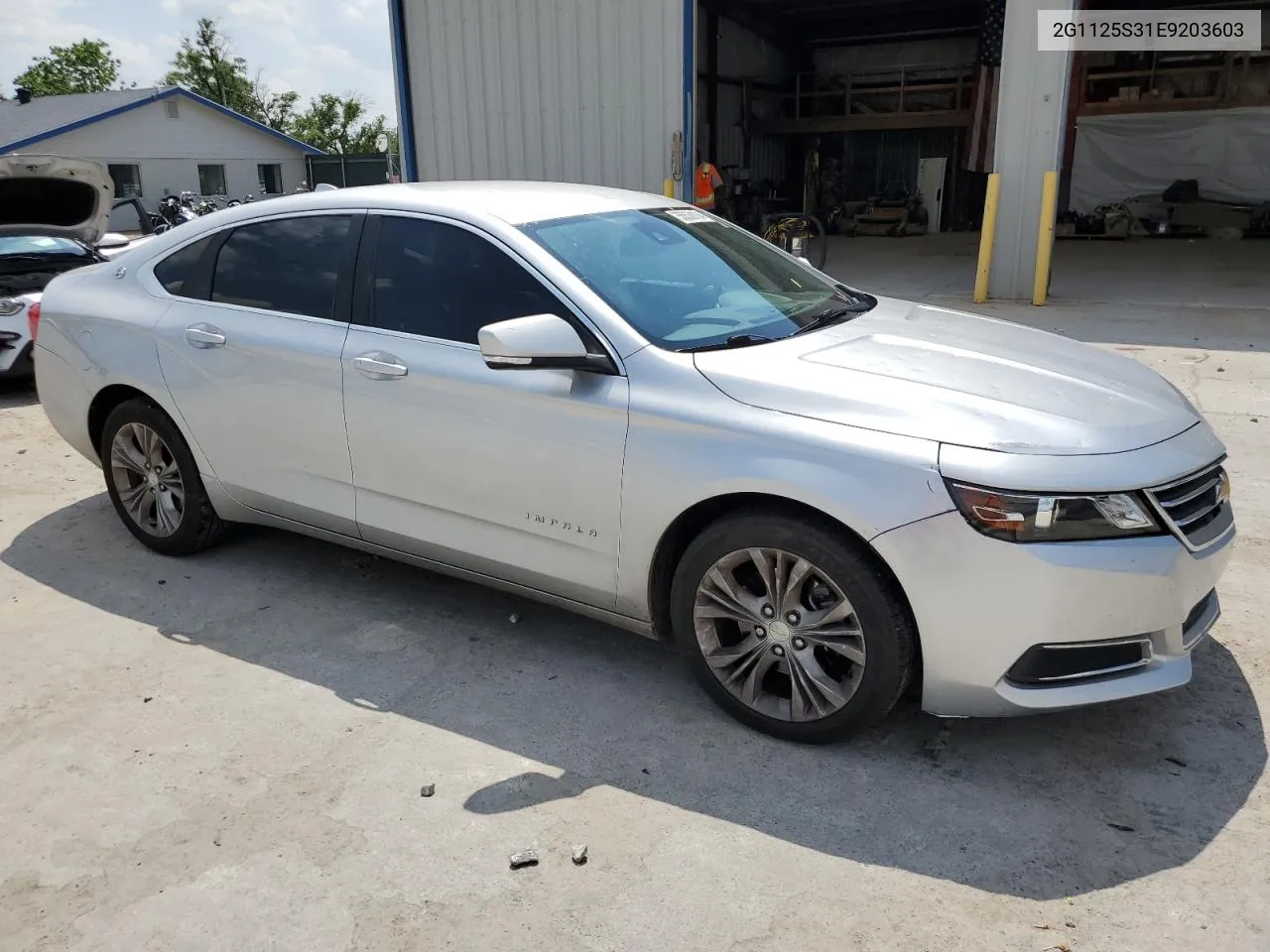 2014 Chevrolet Impala Lt VIN: 2G1125S31E9203603 Lot: 55538194