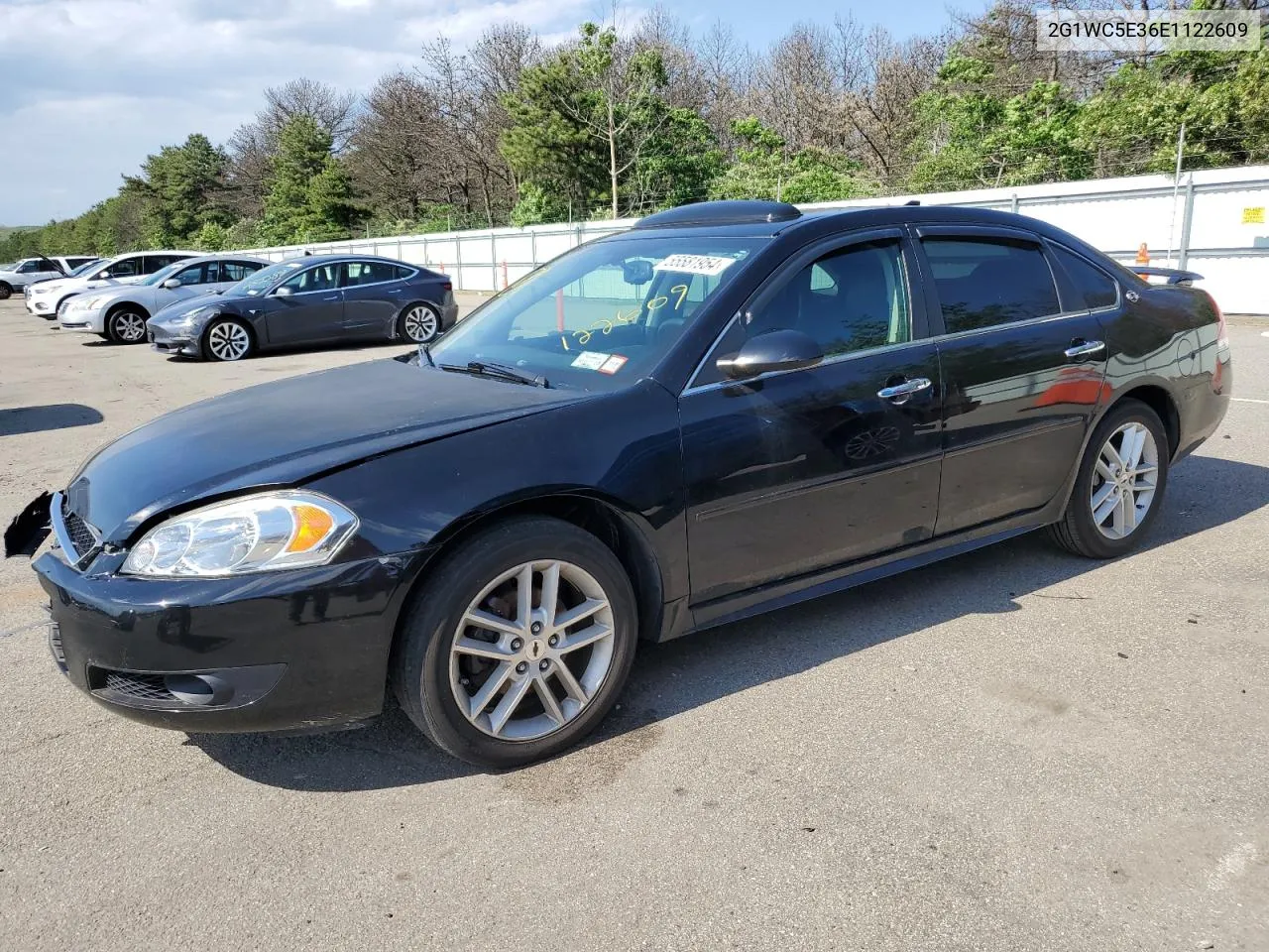 2014 Chevrolet Impala Limited Ltz VIN: 2G1WC5E36E1122609 Lot: 55581954