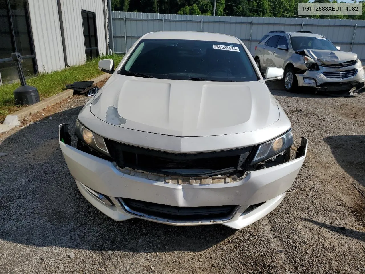 2014 Chevrolet Impala Lt VIN: 1G1125S3XEU114082 Lot: 55658434