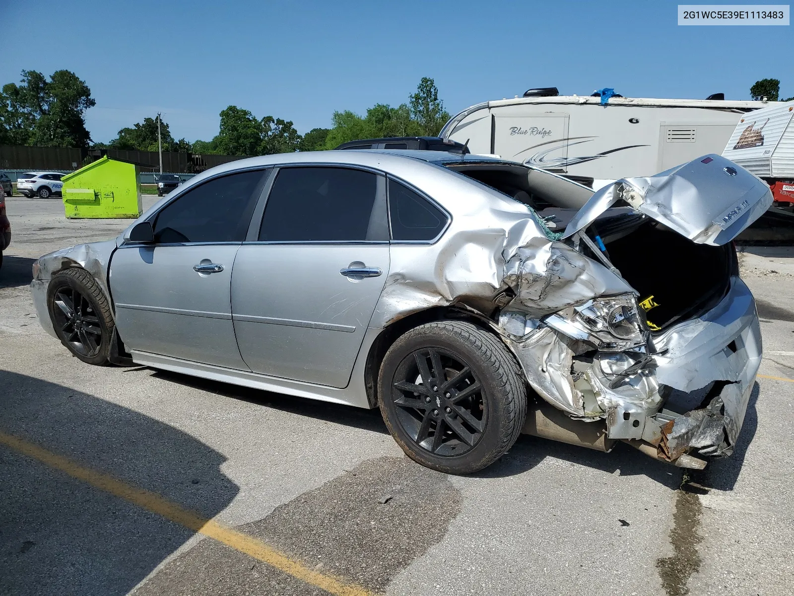 2014 Chevrolet Impala Limited Ltz VIN: 2G1WC5E39E1113483 Lot: 55952334