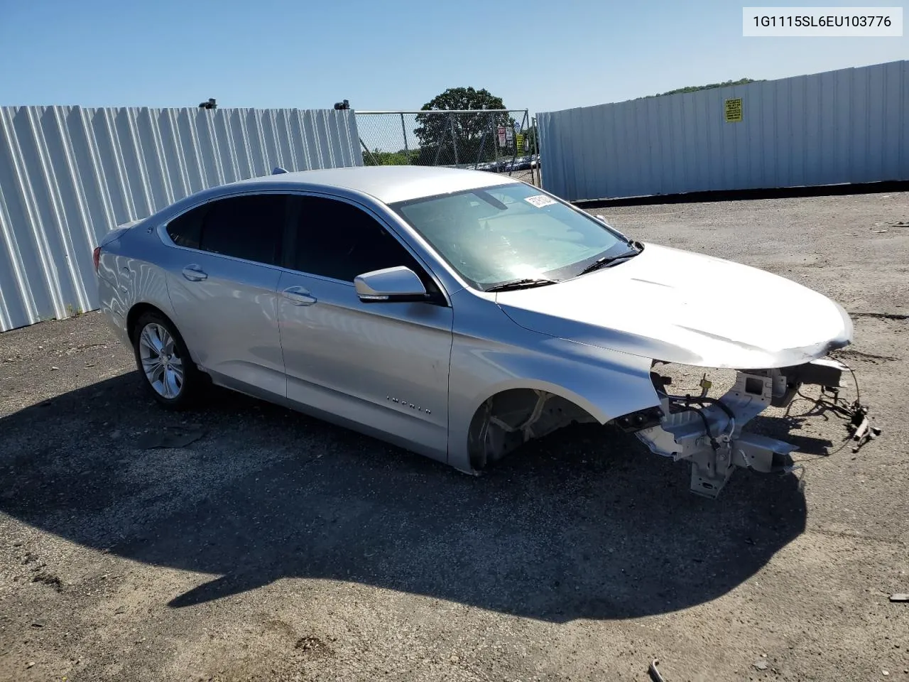 1G1115SL6EU103776 2014 Chevrolet Impala Lt